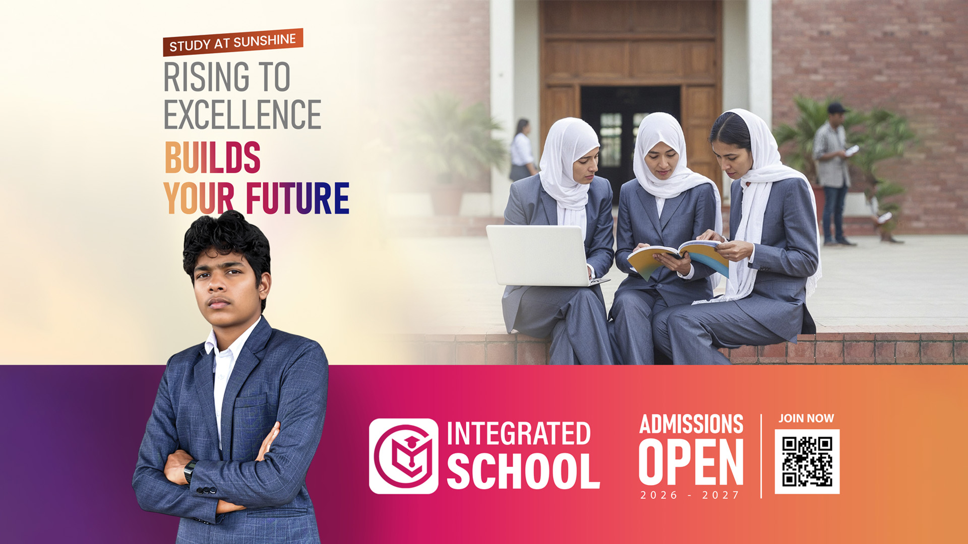 Rising to Excellence banner